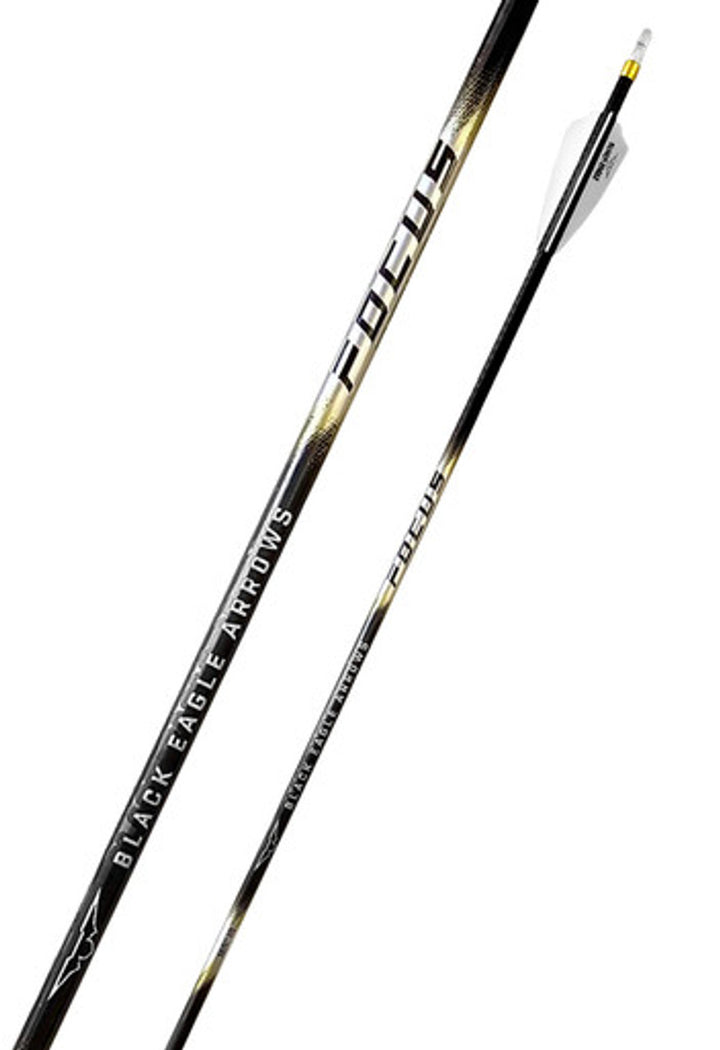 Black Eagle (New) FOCUS Micro Diameter Fletched Arrows 6pk