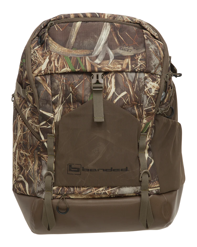 Banded On-the-Fly Welded BackPack