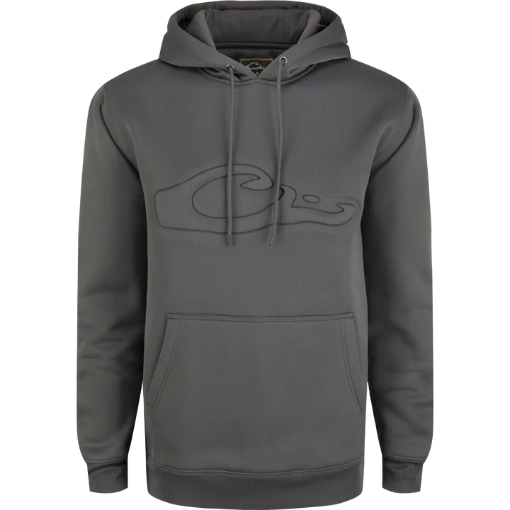 Drake New Back Eddy Embossed Solid Hoodie
