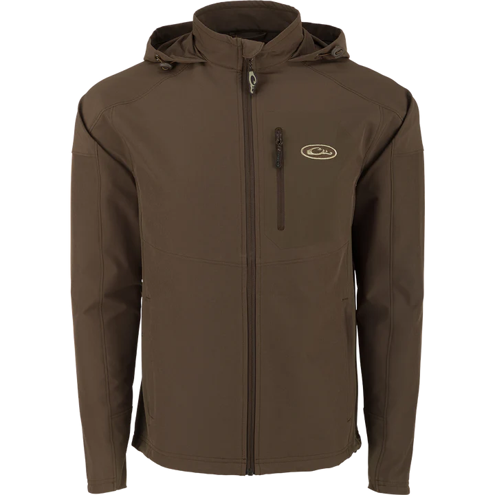 Drake Rain Brake Lightweight Solid Softshell Jacket