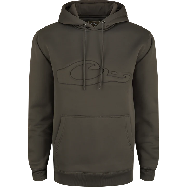 Drake New Back Eddy Embossed Solid Hoodie