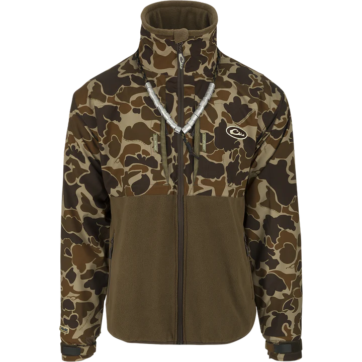 Drake Guardian Flex Fleece Eqwader Full Zip Jacket