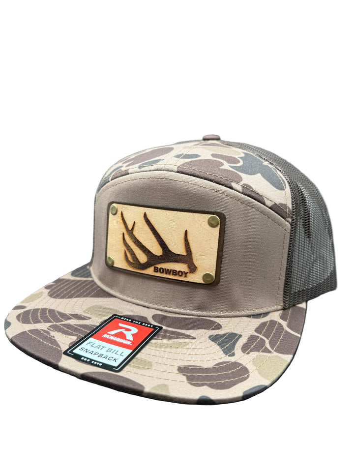 BOWBOY Wood Patch Mesh Back Cap