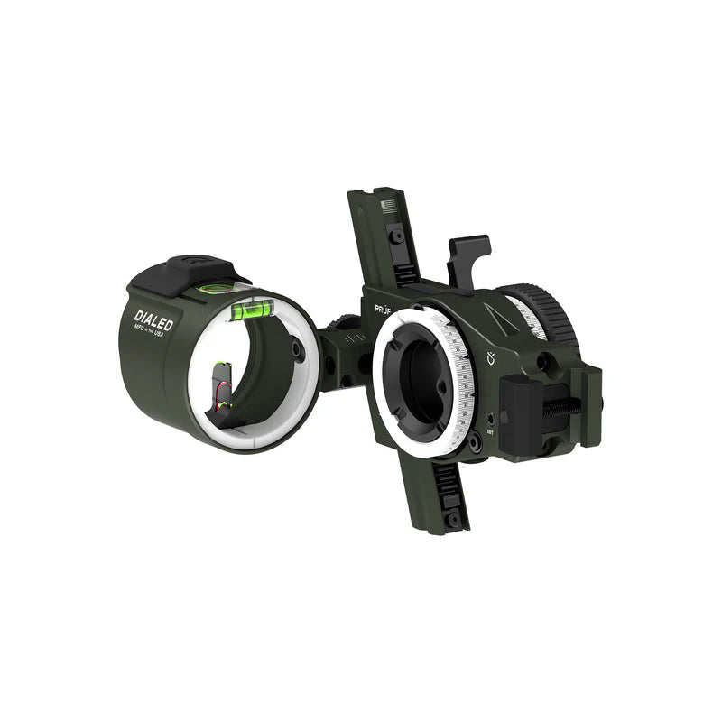 Dialed Archery PRÜF Mover Sight - Sage