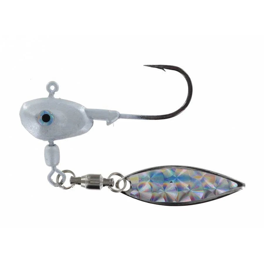 finesse fish lure Spot Choker Finesse Underspin Pearl Silver Holo / 1/4 oz 2/0
