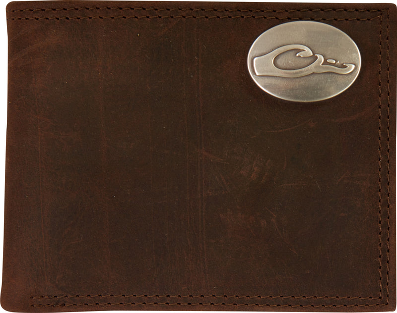 Drake Leather Bi-Fold Wallet