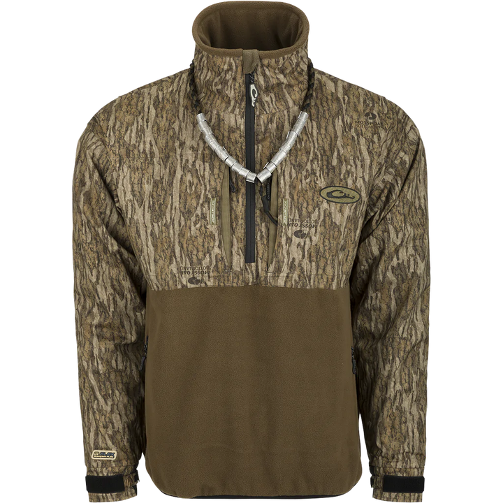 Drake MST Guardian Flex Fleece Eqwader Quarter Zip Jacket