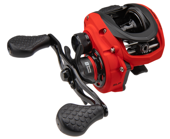 baitcast reels with long handles Shimano SLX A Reel carbon side covers Lew's Classic Pro Speed Spool