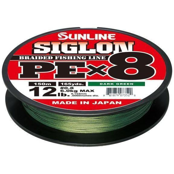 Sunline Siglon PEx8 Braided Line – Feathers & Antlers Outdoors