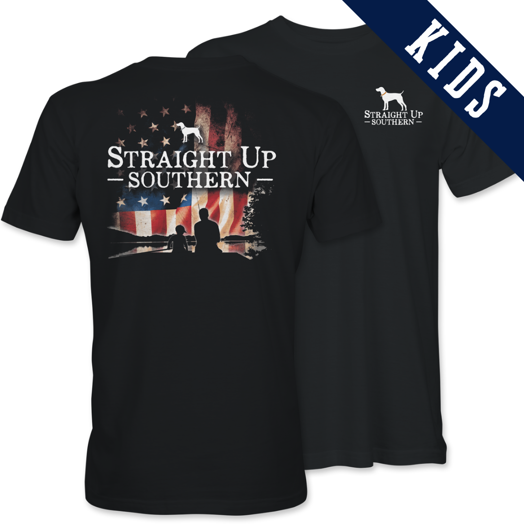 SUS Youth Patriotic Fishing Shirt - Feathers & Antlers Outdoors