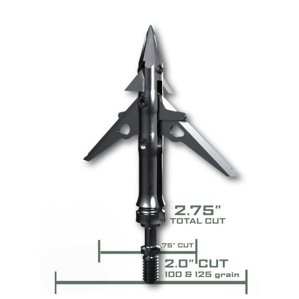 SEVR Broadheads Titanium (Ti) Hybrid 2.0
