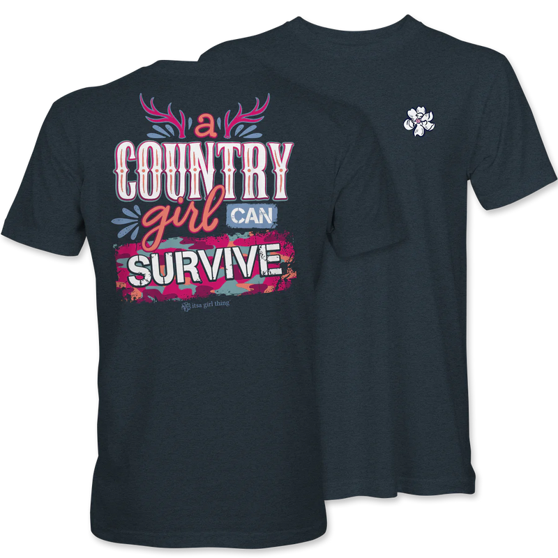Itsa Girl Thing Country Girl Can Survive Shirt