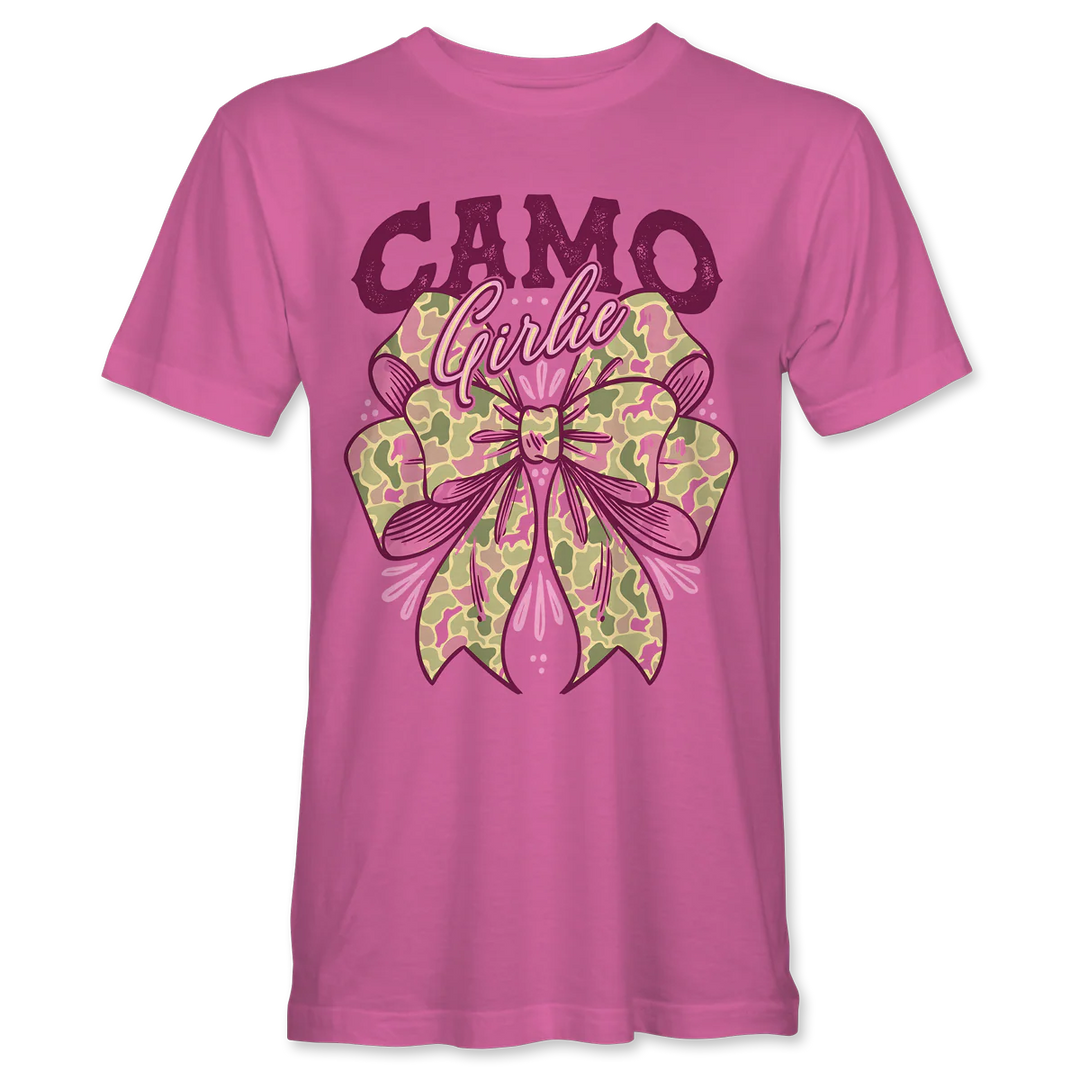 Itsa Girl Thing Youth Camo Girlie Shirt