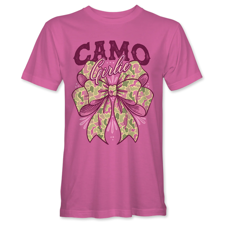 Itsa Girl Thing Youth Camo Girlie Shirt