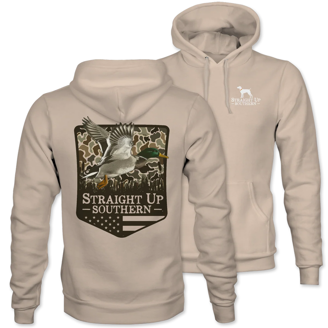 SUS Mallard Camo Patch Hoodie