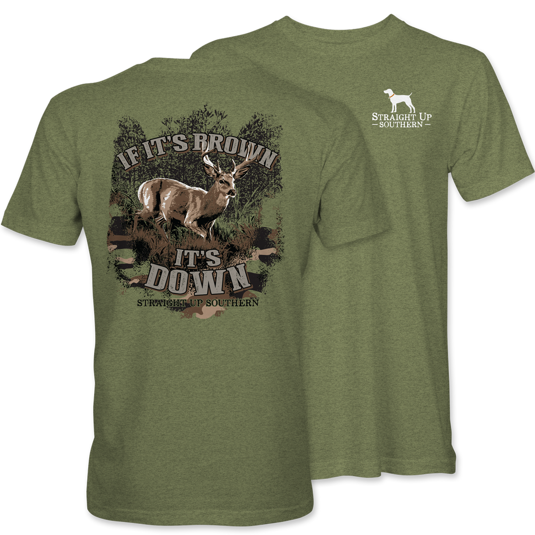 SUS Brown It's Down Shirt - Feathers & Antlers Outdoors