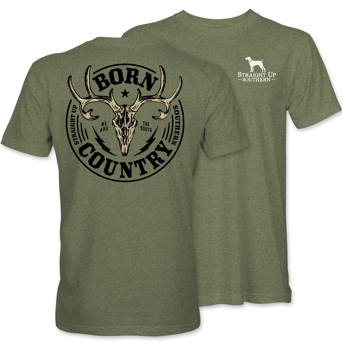 SUS Born Country Shirt – Feathers & Antlers Outdoors