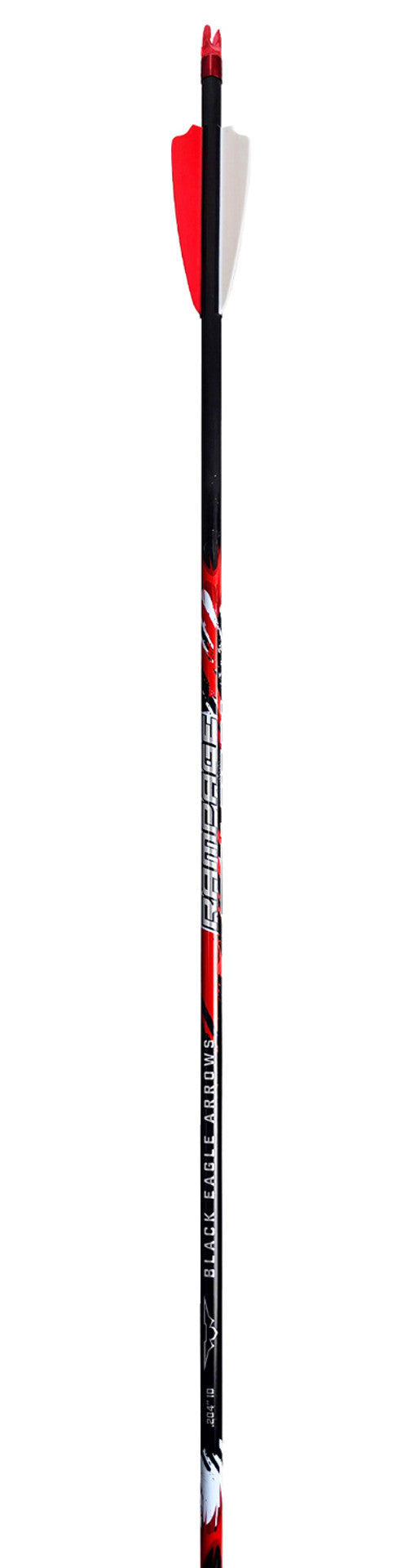Black Eagle (New) Rampage 2.5” Shield Cut Fletched Arrows 6pk
