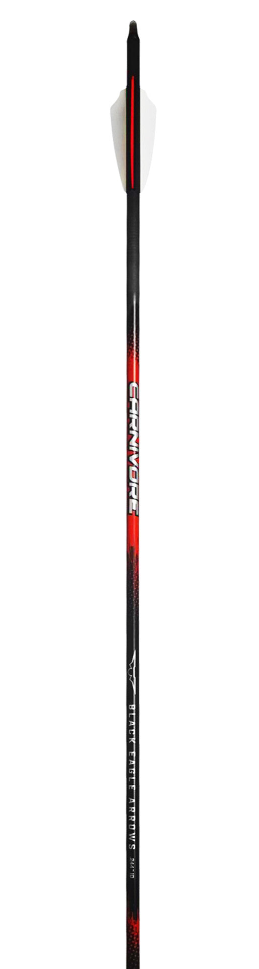 Black Eagle (New) Carnivore 2.5“ Shield Cut Fletched Arrows 6pk