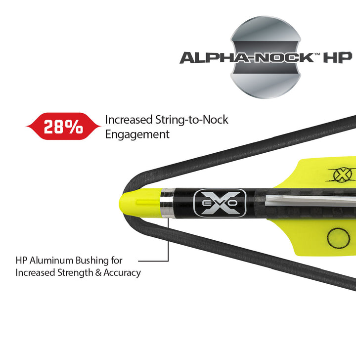 TenPoint 20-inch EVO-X Non-Lighted CenterPunch Premium Carbon Crossbow Arrows