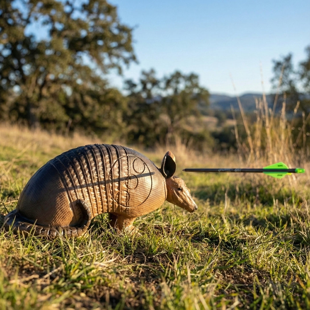 Real Wild Competition Armadillo Archery Target with EZ Pull Foam