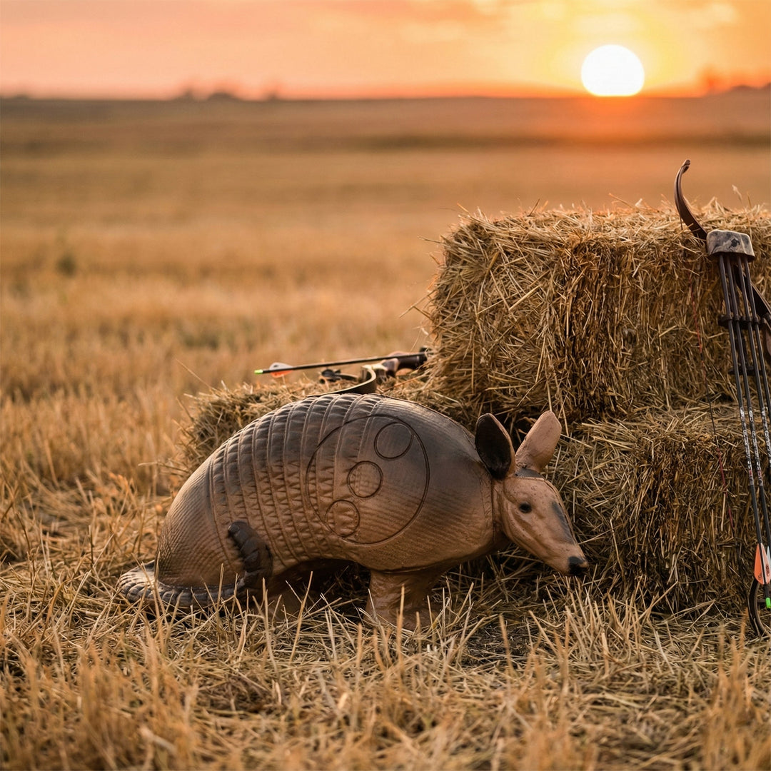 Real Wild Competition Armadillo Archery Target with EZ Pull Foam