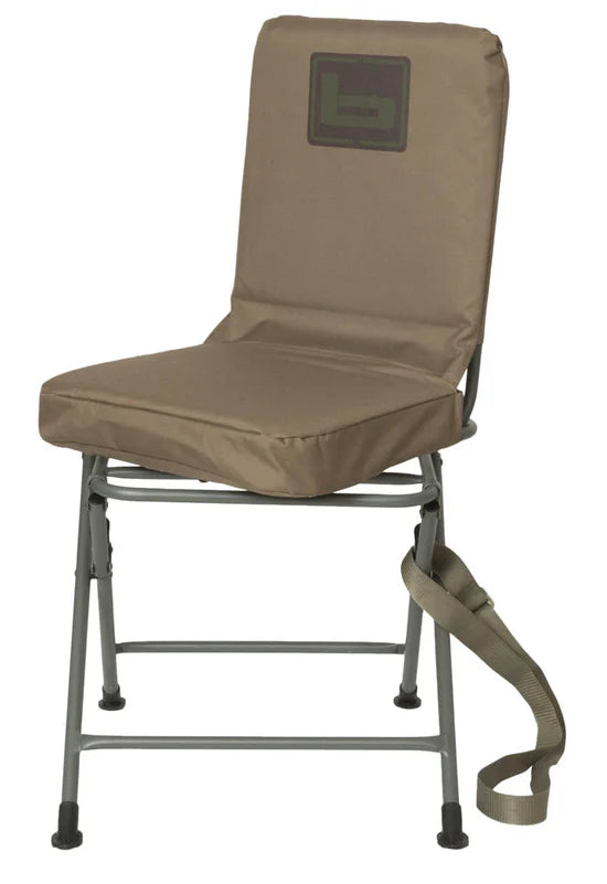 Banded Swivel Blind Tall Chair