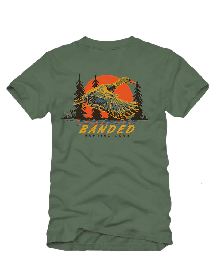 Banded Sunrise Mallard Shirt