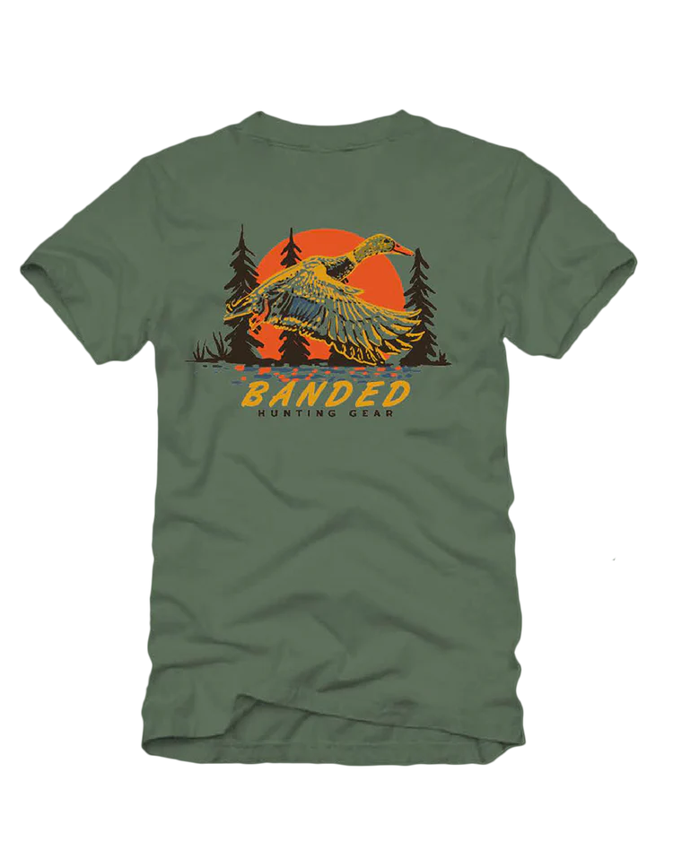 Banded Sunrise Mallard Shirt