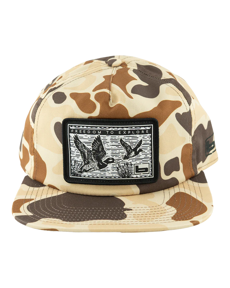 Banded Printed Duck Camo Cap