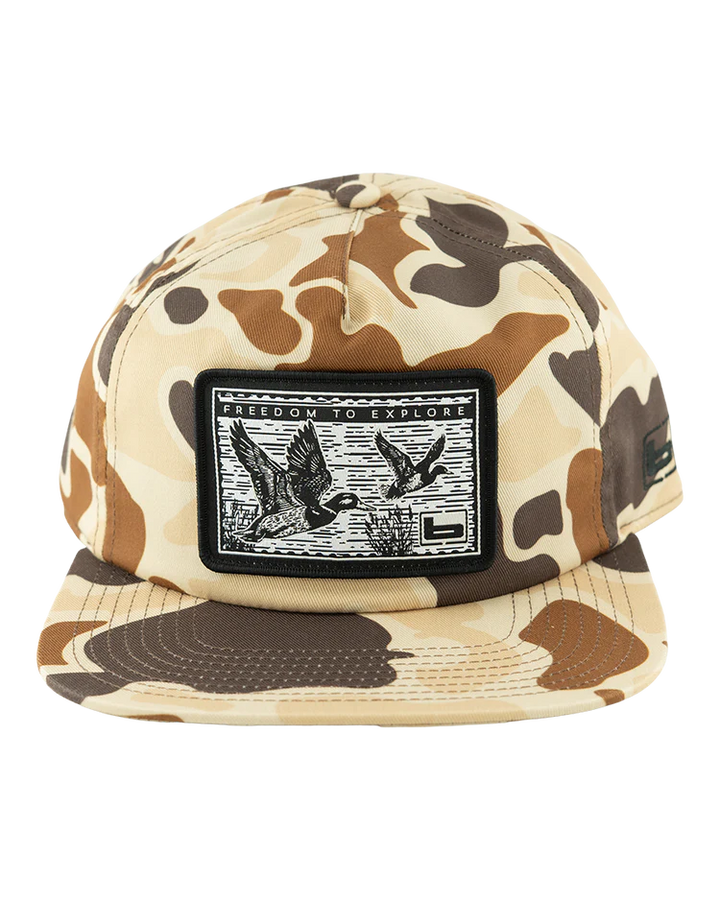 Banded Printed Duck Camo Cap