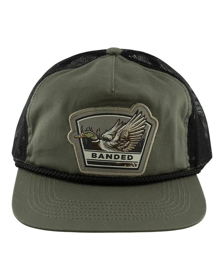 Banded Flying Mallard Trucker Cap
