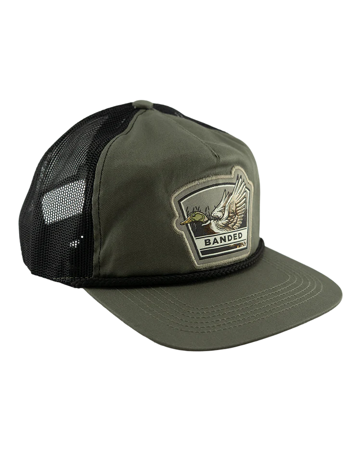 Banded Flying Mallard Trucker Cap