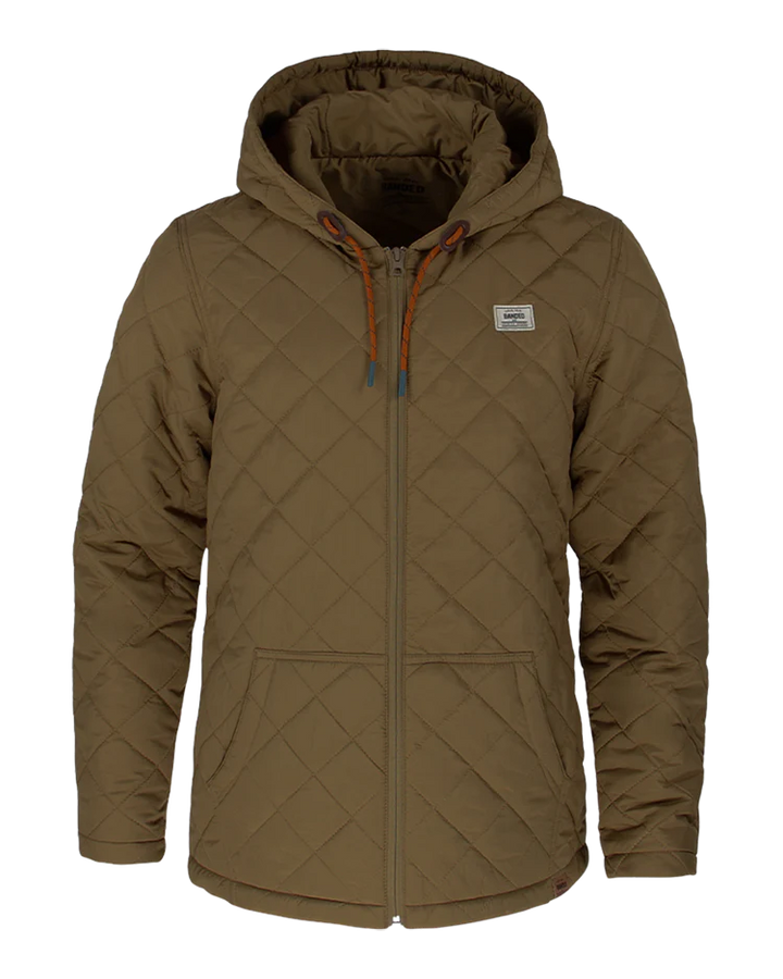 Banded Mountainside Full Zip Quilted Jacket