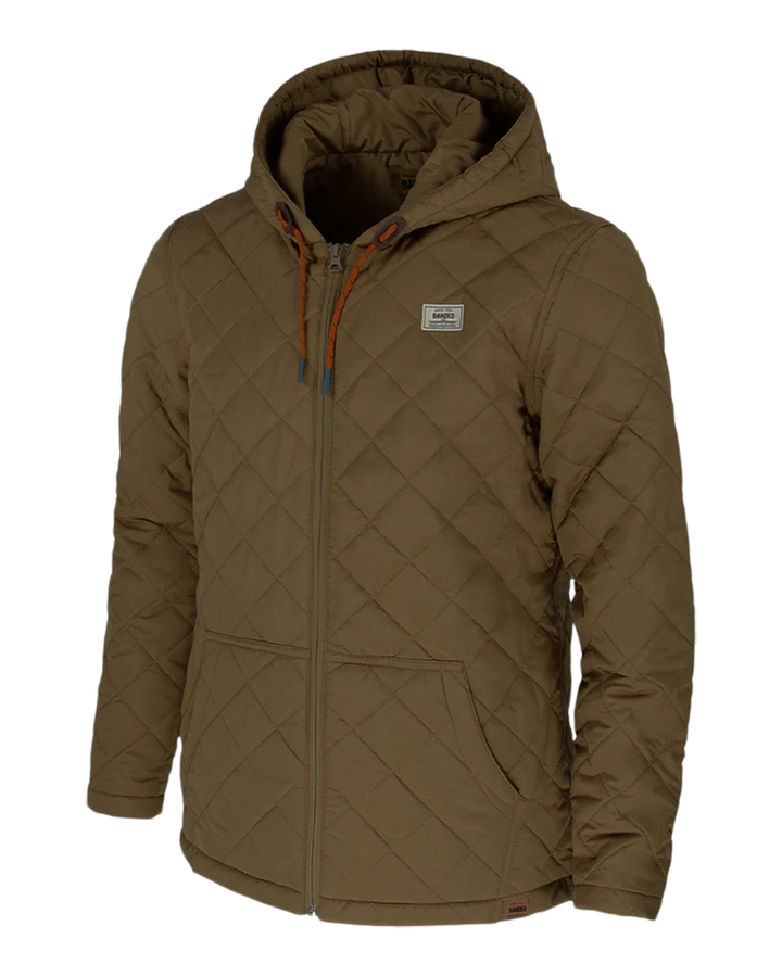 Banded Mountainside Full Zip Quilted Jacket