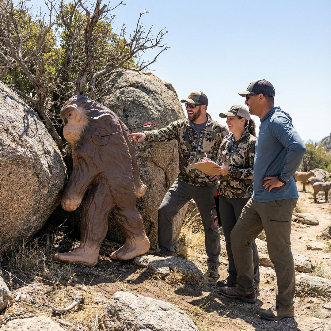 Real Wild 3D Backyard BIGFoot Archery Target with EZ Pull Foam
