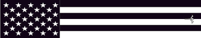 White Water Non-Reflective American Flag Arrow Wraps