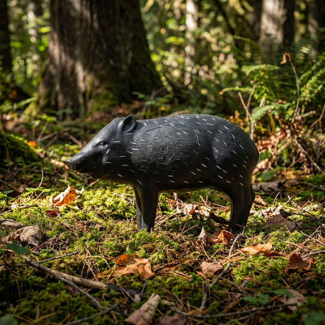 Real Wild 3D Competition Javelina Archery Target with EZ Pull Foam - Feathers & Antlers Outdoors