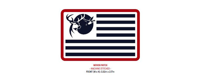 Red, White, and Blue Salute Mesh Back Cap