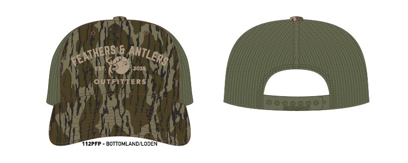 Feathers and Antlers Establishment Mesh Back Cap