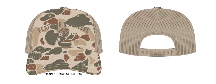 Feathers and Antlers Establishment Mesh Back Cap