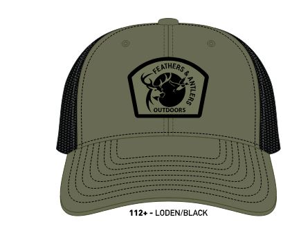 Embroidered Patch Mesh Back Cap