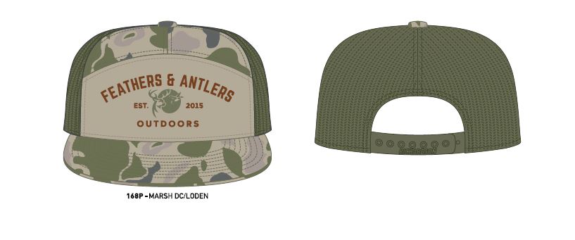 Feathers and Antlers Establishment Mesh Back Cap
