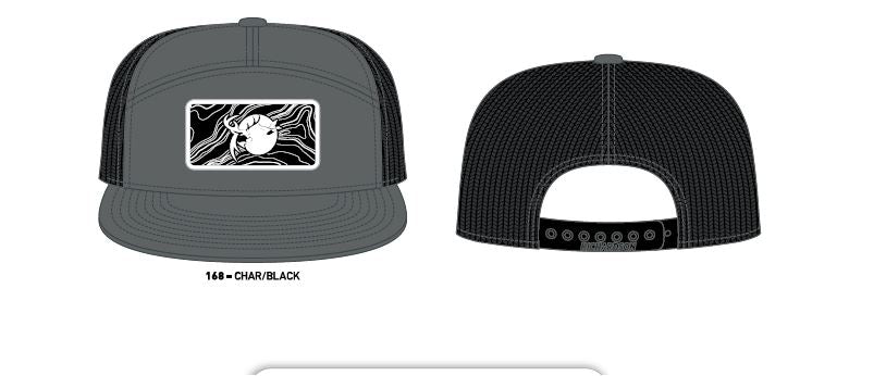 Topo Logo Patch Mesh Back Cap
