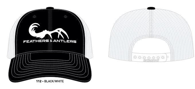 3D Antler Embroidery Mesh Back Cap