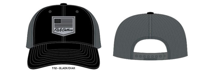 Flag Rubber Patch Mesh Back Cap