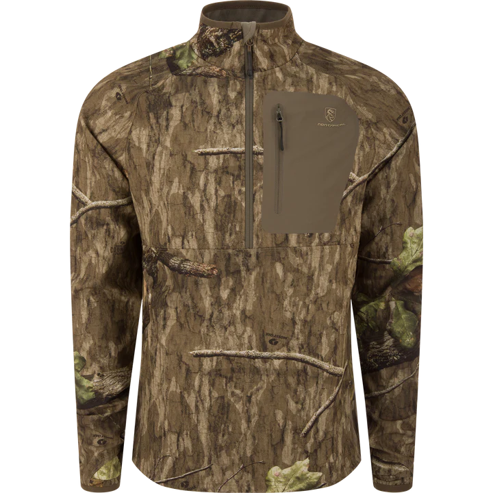 Drake Mens SWT Hybrid Half Zip with Agion Active X2