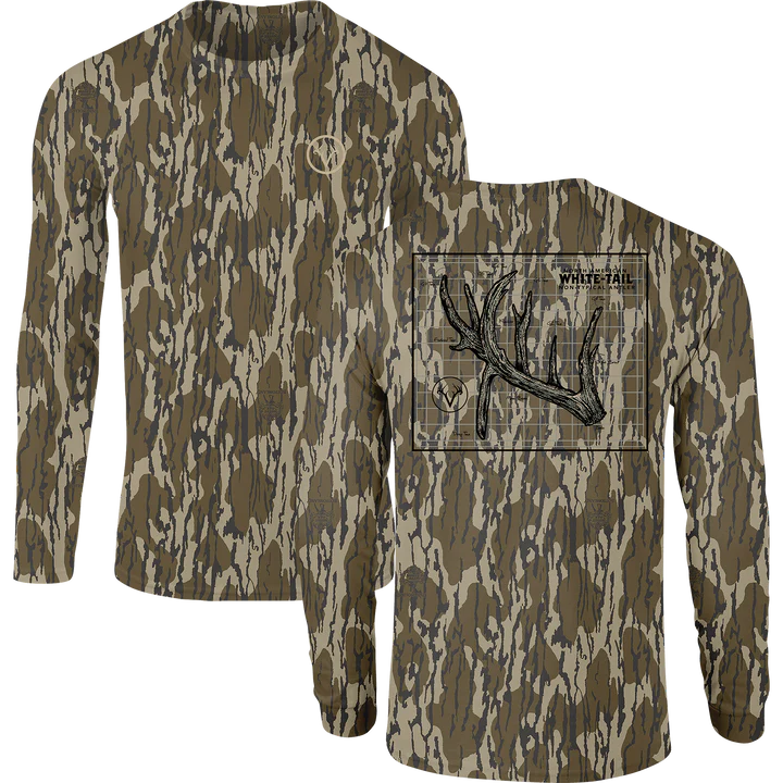 Drake Non-Typical Antler Long Sleeve Shirt