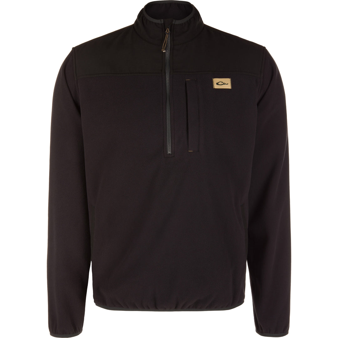 Drake Camp Fleece 1/4 Zip Over Under