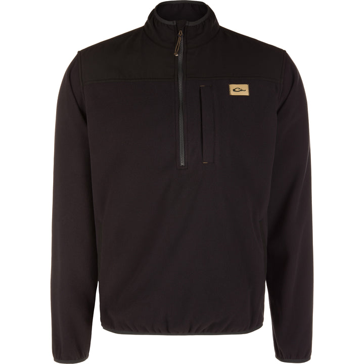Drake Camp Fleece 1/4 Zip Over Under